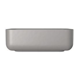 Cuba de Apoio Retangular Deca 30x40cm Soft Antracite Slim
