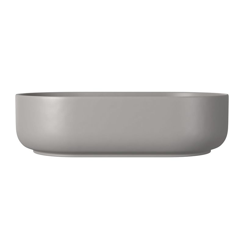 Cuba-de-Apoio-Oval-50cm-Deca-Slim-Soft-Antracite---Deca---L.14050.85---Fundo-Branco-Produto-Principal-SKU-posicionada-de-frete-e-reto