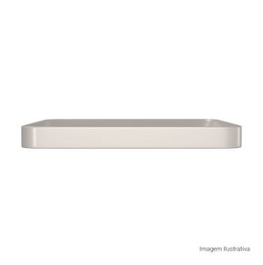 Cuba-de-Sobrepor-Deca-Quadrada-40cm-Barbante---Deca---L.21040.26---Fundo-Branco-Produto-com-item-complementar-posicionada-de-frete-e-reto