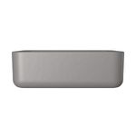 Cuba-de-Semiencaixe-Deca-com-Mesa-Quadrada-40cm-Soft-Antracite---Deca---L.61040.M.85---Fundo-Branco-Produto-Principal-SKU-posicionada-de-frete-e-reto