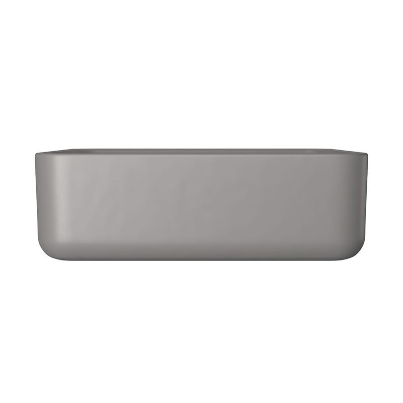 Cuba-de-Semiencaixe-Deca-com-Mesa-Quadrada-40cm-Soft-Antracite---Deca---L.61040.M.85---Fundo-Branco-Produto-Principal-SKU-posicionada-de-frete-e-reto