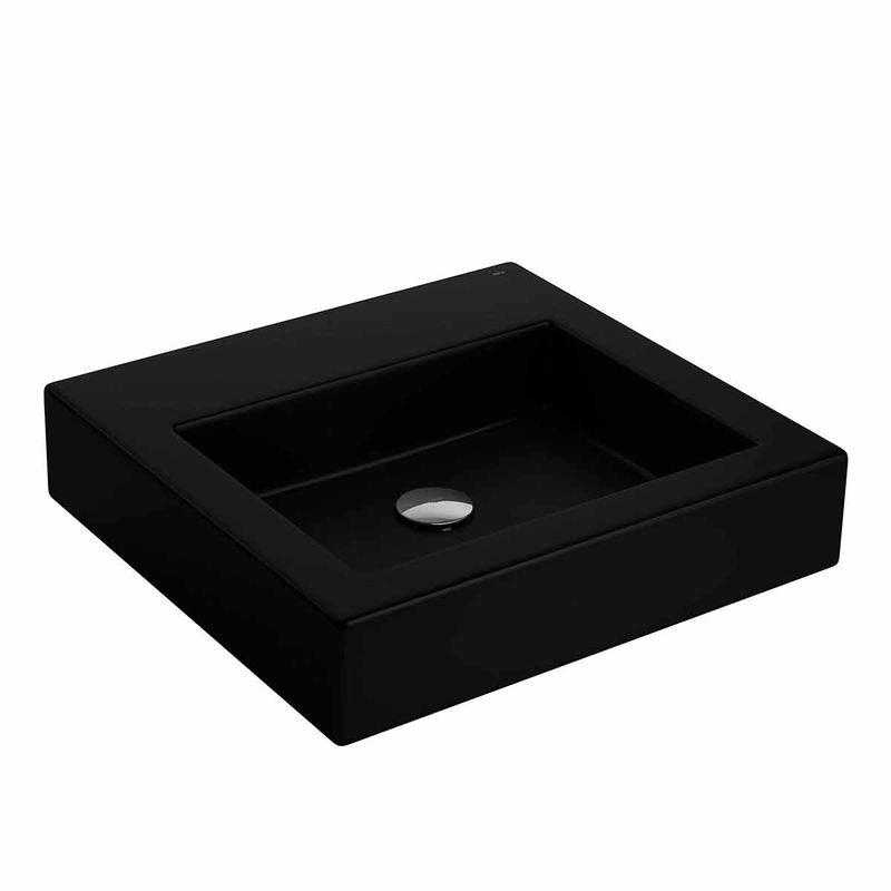 Cuba-de-Apoio-Deca-Quadrada-430mm-Ebano-Fosco---Deca---L.737.94---Fundo-Branco-Produto-Principal-SKU-posicionada-na-diagonal-direita-ou-redondo-e-produto-fechado