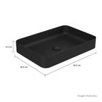 Cuba-de-Apoio-Deca-para-Cozinha-em-InoxRetangular-50cm-Black-Matte-e-Inox---Deca---LI.13050.BL.MT.VAL---Fundo-Branco-Medida-Foto-com-medidas-Produto-unico-ou-multiplos