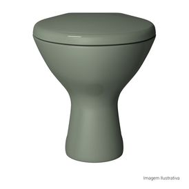 Bacia Sanitaria de Ceramica Convencional Izy  Verde