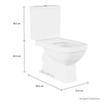 Bacia-para-Caixa-Acoplada-Deca-Quadra-Branco---Deca---P.210.17---Fundo-Branco-Medida-Foto-com-medidas-Produto-unico-ou-multiplos