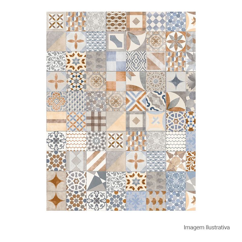Porcelanato-Lisboa-Acetinado-Mix60x60cm-Ret---Portinari---6057108A---Fundo-Branco-Produto-com-item-complementar-Quadrado-ou-Horizontal