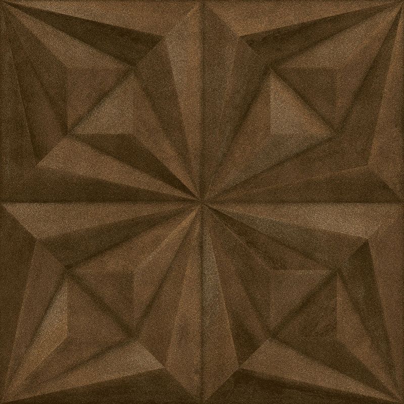 Ceramica-Metalico-Acetinado-60x60cm-Marrom---Ceusa-Drapeado-Corten-Retificado---Ceusa---5066073A---Fundo-Branco-Moodboard-