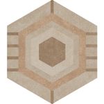 Porcelanato-Caleidoscopio-Hex-Mix-Sgr-Natural---175x175cm-Bold---Ceusa---5062623A---Fundo-Branco-Produto-Principal-SKU-Quadrado-ou-Horizontal