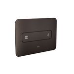 Acabamento-para-Caixa-de-Descarga-Deca-Embutida-Mecanica-You-Brown-Matte---Deca---4900.MR01.MT---Fundo-Branco-Produto-Principal-SKU-posicionada-na-diagonal-direita-ou-redondo-e-produto-fechado