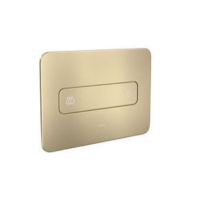 Acabamento-para-Caixa-de-Descarga-Deca-Embutida-Mecanica-You-Summer-Gold---Deca---4900.SM01.MT---Fundo-Branco-Produto-Principal-SKU-posicionada-na-diagonal-direita-ou-redondo-e-produto-fechado