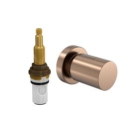 Acabamento para Registro de Pressão 1/2" e 3/4" com Mecanismo 1/2 Volta Arthur Casas Corten