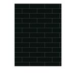Porcelanato-Monocromatico-Matte-8x25cm-Preto---Portinari-Decora-Bk-Mat-Bold---Portinari---6059358A---Fundo-Branco-Moodboard-