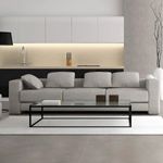 Porcelanato-Acetinado-Cimenticio-90x90cm-Cinza---Portinari-York-Sgr-Esmaltado-Retificado---Portinari---6059800A---Ambientada-Ampla-