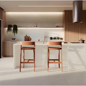 Porcelanato-Cimenticio-Natural-60x120cm-Branco---Portinari-York-Wh-Nat-Esmaltado-Retificado---Portinari---6062705A---Ambientada-Ampla-