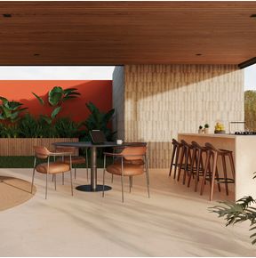 Porcelanato-Pedra-Hard-120x120cm-Bege---Portinari-Verona-Be-Esmaltado-Retificado---Portinari---6062743A---Ambientada-Ampla-