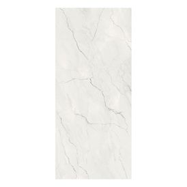 Porcelanato Marmorizado Acetinado 120x270 Branco - Portinari Luce Di Luna Serena Wh Act Dd Esmaltado Retificado
