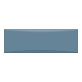 Porcelanato Monocromatico Lux 8x25cm Azul - Portinari Bella Vita Bl Bold