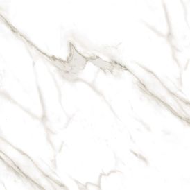 Porcelanato Marmorizado Polido 90x90cm Branco - Portinari Calacata Clássico Wh Pol Esmaltado Retificado