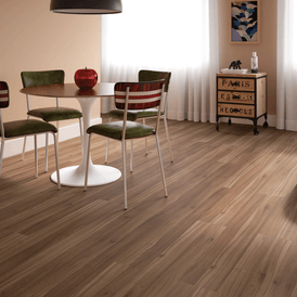 Piso Laminado Super Click Durafloor New Way Nogueira Cadiz 18,7cmx134cm