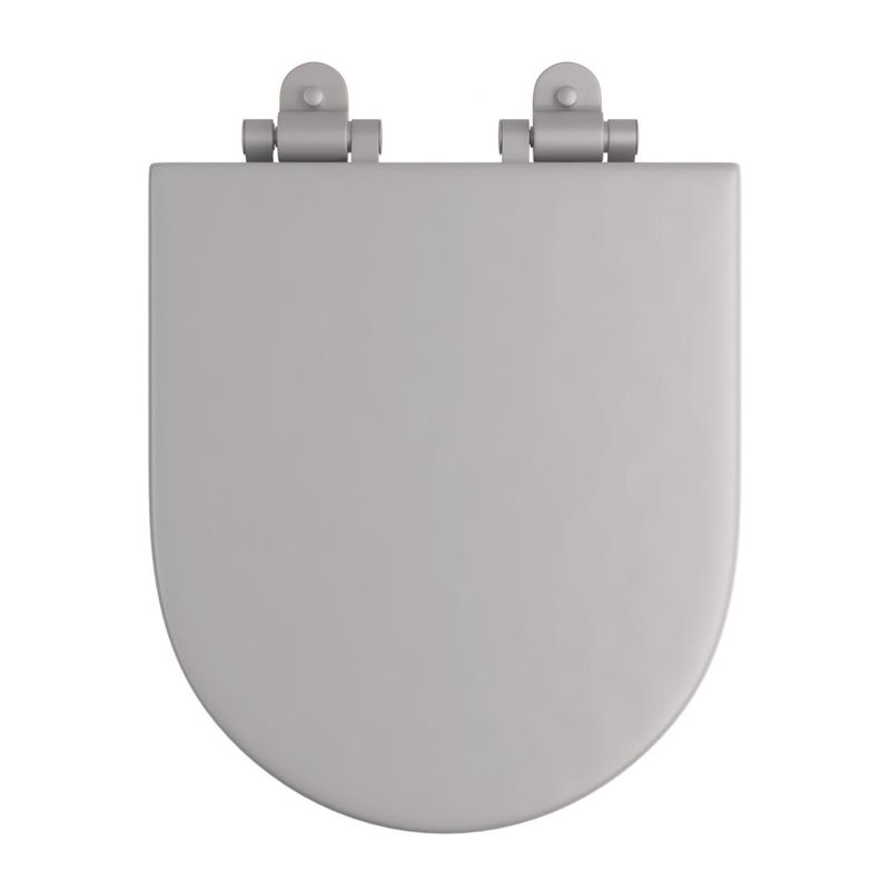 Assento de Poliéster Deca Slow Close Monocromático Soft Antracite AP237CZ85 Deca