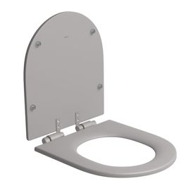 Assento de Poliéster Deca Slow Close Monocromático Soft Antracite AP.237.CZ.85 Deca