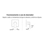 Acabamento Monocomando para Chuveiro Level 4993 C26 Cromado Deca