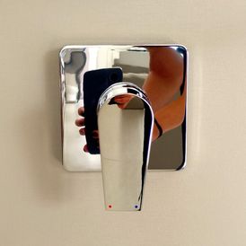 Acabamento Monocomando para Chuveiro Level 4993 C26 Cromado Deca