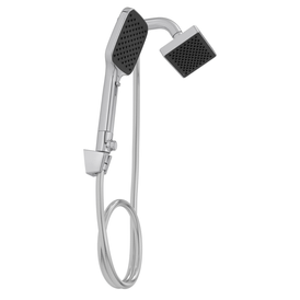 Chuveiro Retangular de Parede 15cm com Desviador Cromado