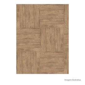 Porcelanato Amadeirado Hard 90x90cm Bege - Portinari Giardino Be Deck Esmaltado Retificado