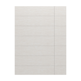Porcelanato Cimentício Matte 30x120cm Branco - Portinari Downtown Hd Downtown Decor Wh Esmaltado Retificado