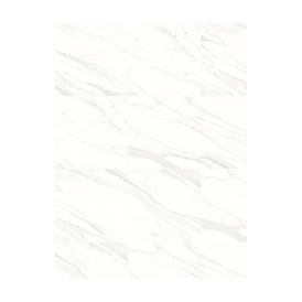 Porcelanato Acetinado Marmorizado 120x270cm Branco - Portinari Calacata Wh Act Esmaltado Retificado