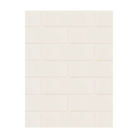 Porcelanato Monocromatico Matte 7,7x24cm Branco - Portinari Frame Ofw Esmaltado Bold