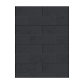 Porcelanato Monocromatico Natural 7,7x24cm Preto - Portinari Harmonia Brick Bk Nat Esmaltado Bold