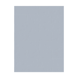 Porcelanato Monocromatico Natural 7,7x24cm Azul - Portinari Harmonia Brick Sbl Nat Esmaltado Bold