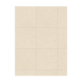 Porcelanato Marmorizado Polido  120x120cm Branco -  Portinari Avorio Gold Ofw Pol Esmaltado Retificado