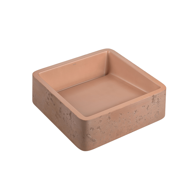 Cuba de Apoio Deca Quadrada Cimentícia Terracota - L.11040.Etr.66-1771208144242