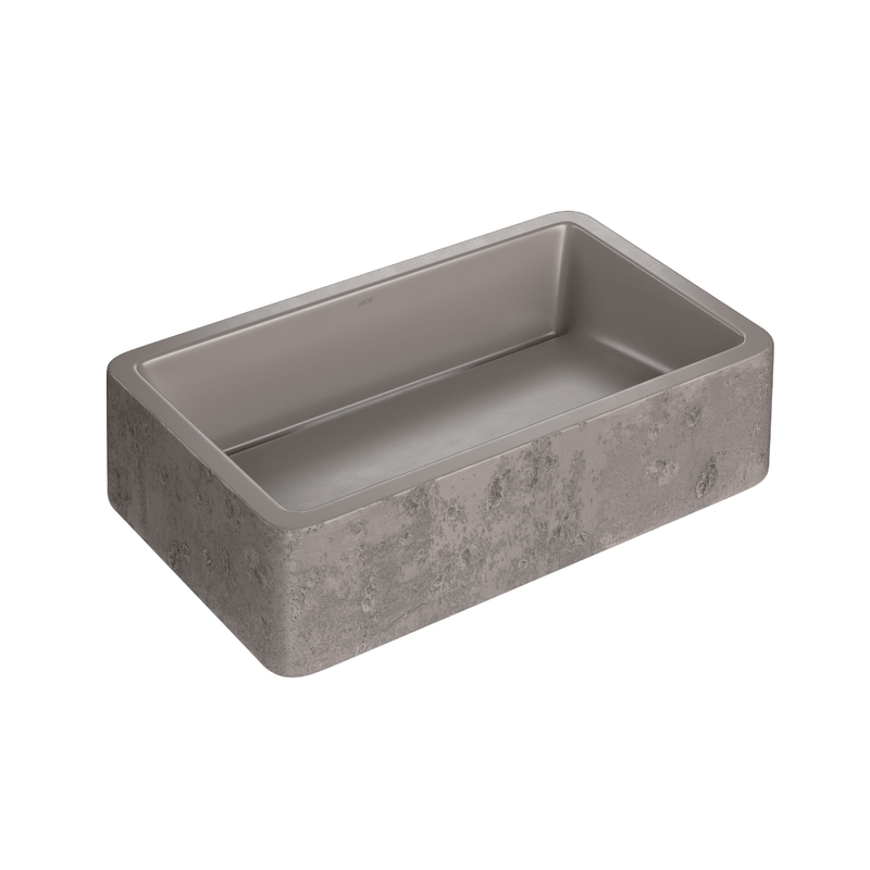 Cuba de  Apoio Deca Retangular Cimentícia Mocha - L.13050.Etr.64-1771208736132