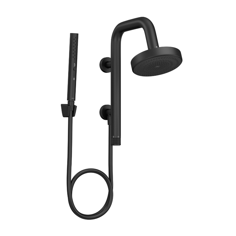 Chuveiro com Desviador Redondo de Parede Select Eco 16cm  Black Matte - 1932.Bl.Des.Mt-1771289678899