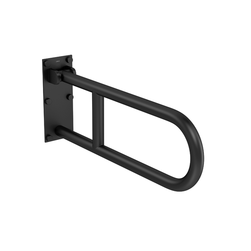 Barra de Apoio Lateral Articulada Conforto 60cm Black Matte - 2315.Bl.060.Mt-1771290549612