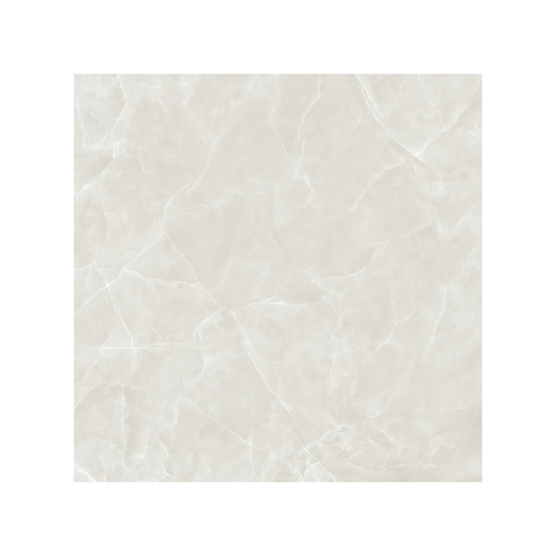 Porcelanato Marmorizado Natural 90x90cm Branco - Portinari Ônix Minerale Wh Nat Esmaltado Retificado - 6063261a-1771372990577