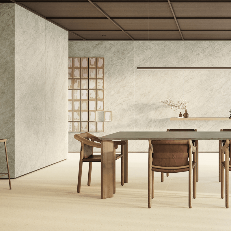 Porcelanato Marmorizado Acetinado 120x270cm Cinza - Portinari Perla Imperial Sgr Act Esmaltado Retificado - 6063317a-1772063949902