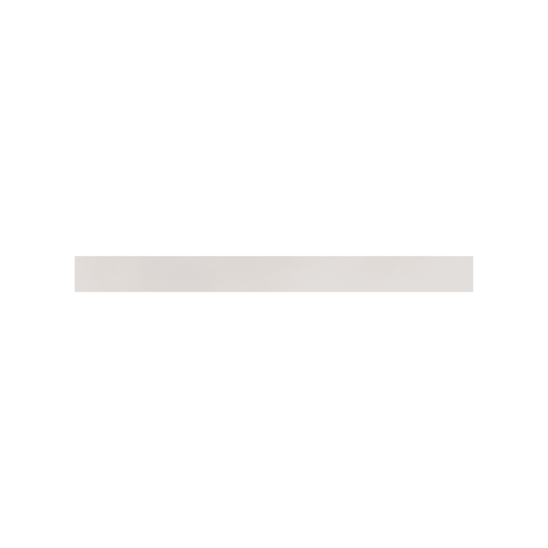 Porcelanato Monocromático Natural 1,3x15cm Branco - Portinari Borda Mini Mood Wh Nat Esmaltado Retificado - 6063358a-1771367953571